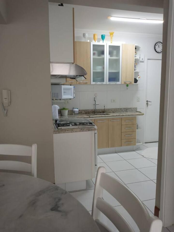 Apartamento Completo Na Calcada Da Praia Guarujá Exterior foto