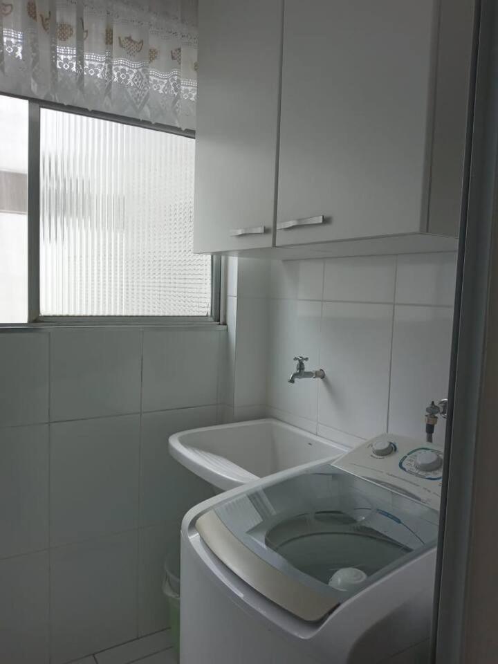 Apartamento Completo Na Calcada Da Praia Guarujá Exterior foto